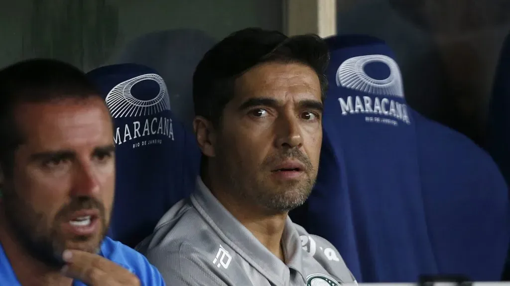 Abel Ferreira fala sobre duelo contra o Flamengo no Maracanã (Photo by Wagner Meier/Getty Images)