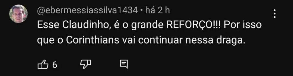 Repercussão via YouTube