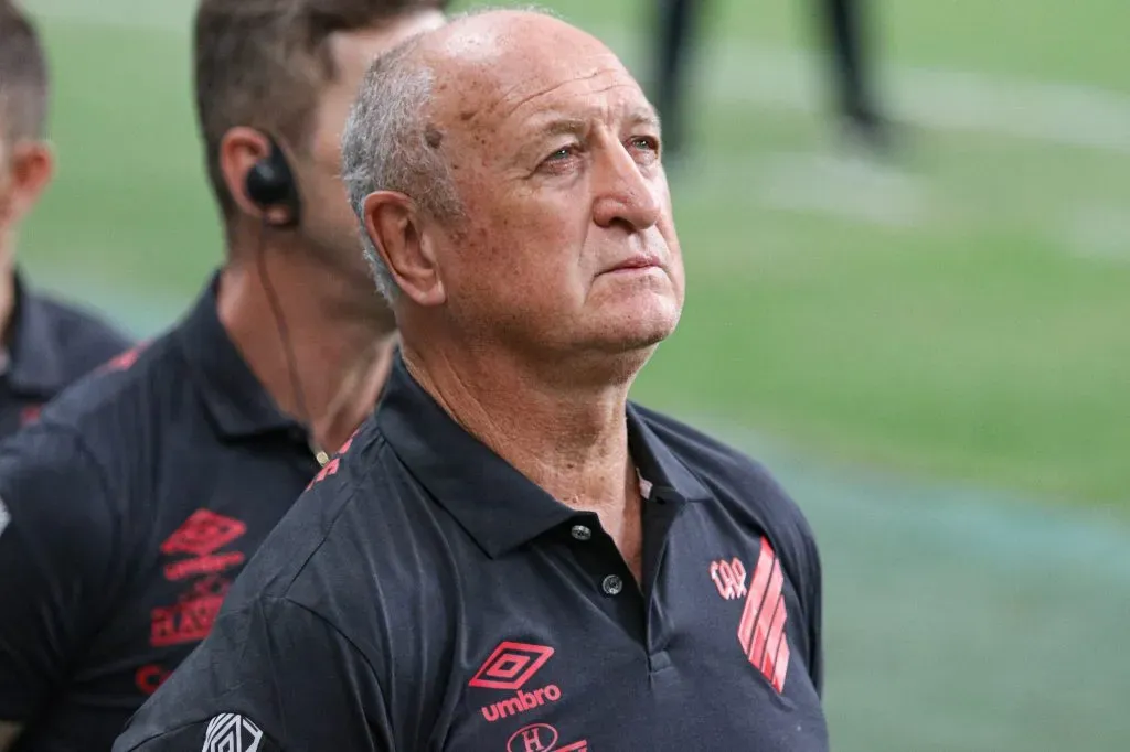 Felipão tem passagem recente pelo Athletico Paranaense. Foto: Renan Oliveira/AGIF