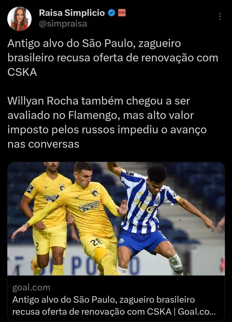 Repercussão via Twitter