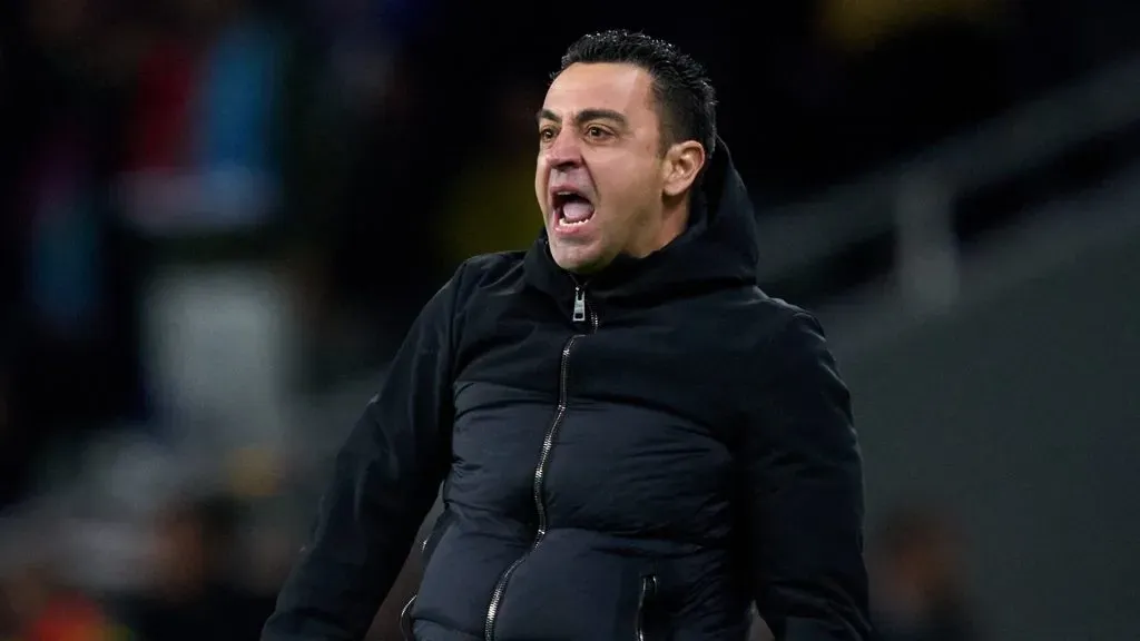 Xavi evitou entrar em polêmicas (Foto: Alex Caparros/Getty Images)