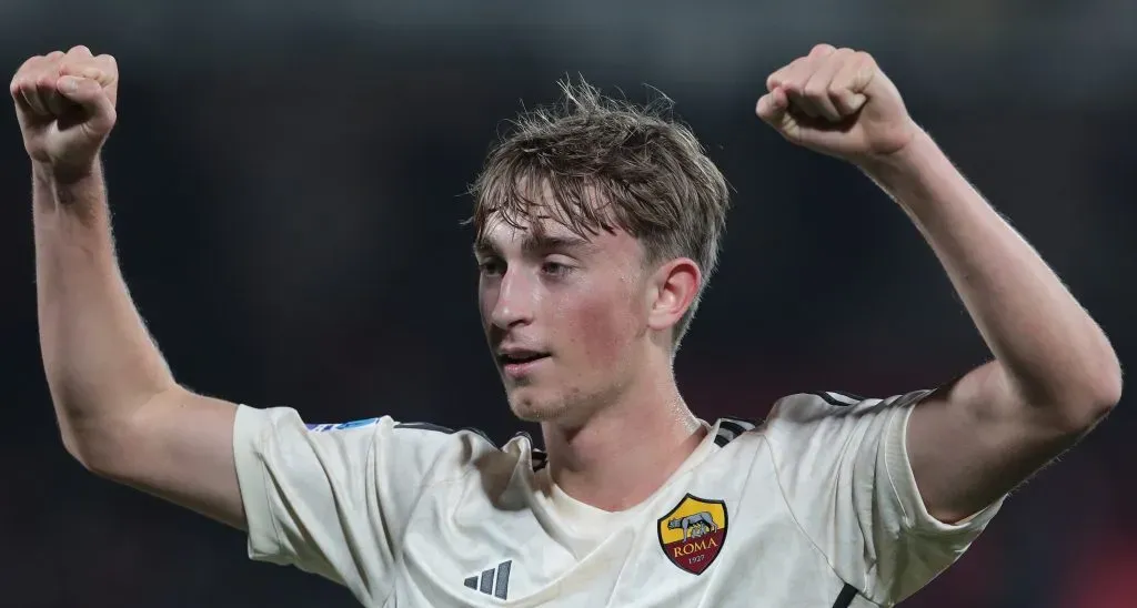 Dean Huijsen of AS Roma. (Photo by Emilio Andreoli/Getty Images)