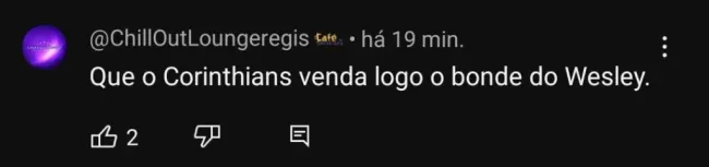 Repercussão via Youtube