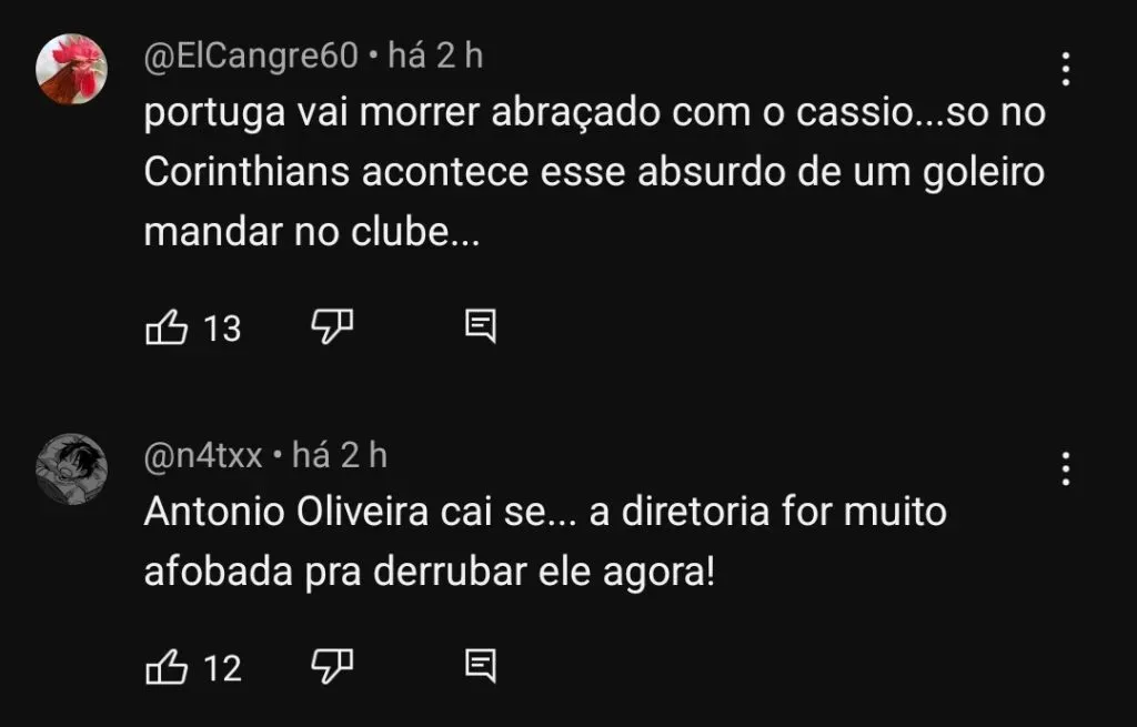 Repercussão via YouTube