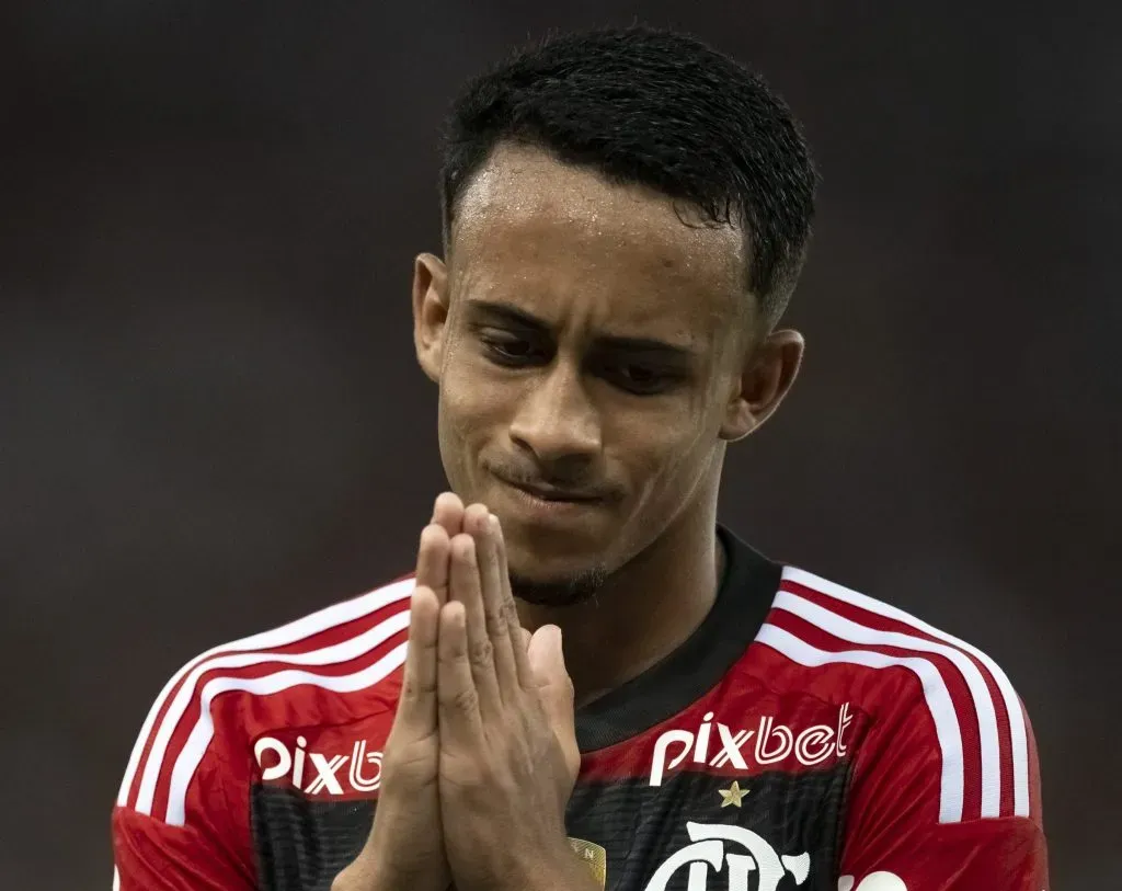 Matheus Gonçalves jogador do Flamengo. Foto: Jorge Rodrigues/AGIF