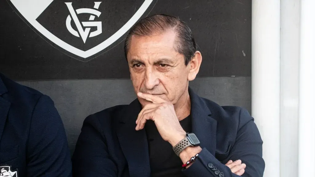 Ramón Díaz pelo Vasco da Gama. (Foto: Leandro Amorim/Vasco/Divulgação)