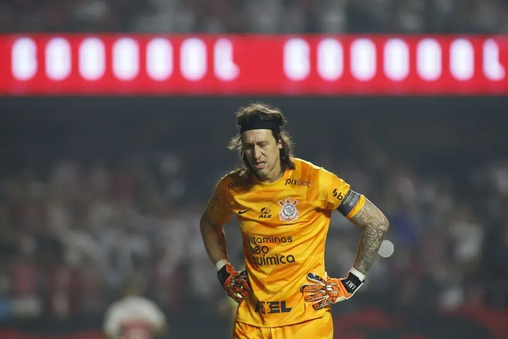Cássio fez forte desabafo após derrota do Corinthians. (Photo by Miguel Schincariol/Getty Images)