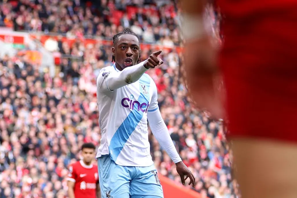 Eberechi Eze of Crystal Palace. (Photo by Michael Steele/Getty Images)