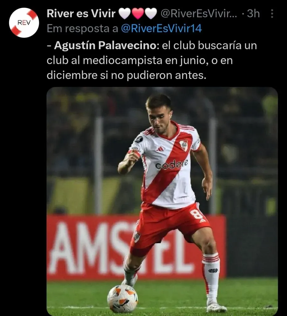 Repercussão via Twitter