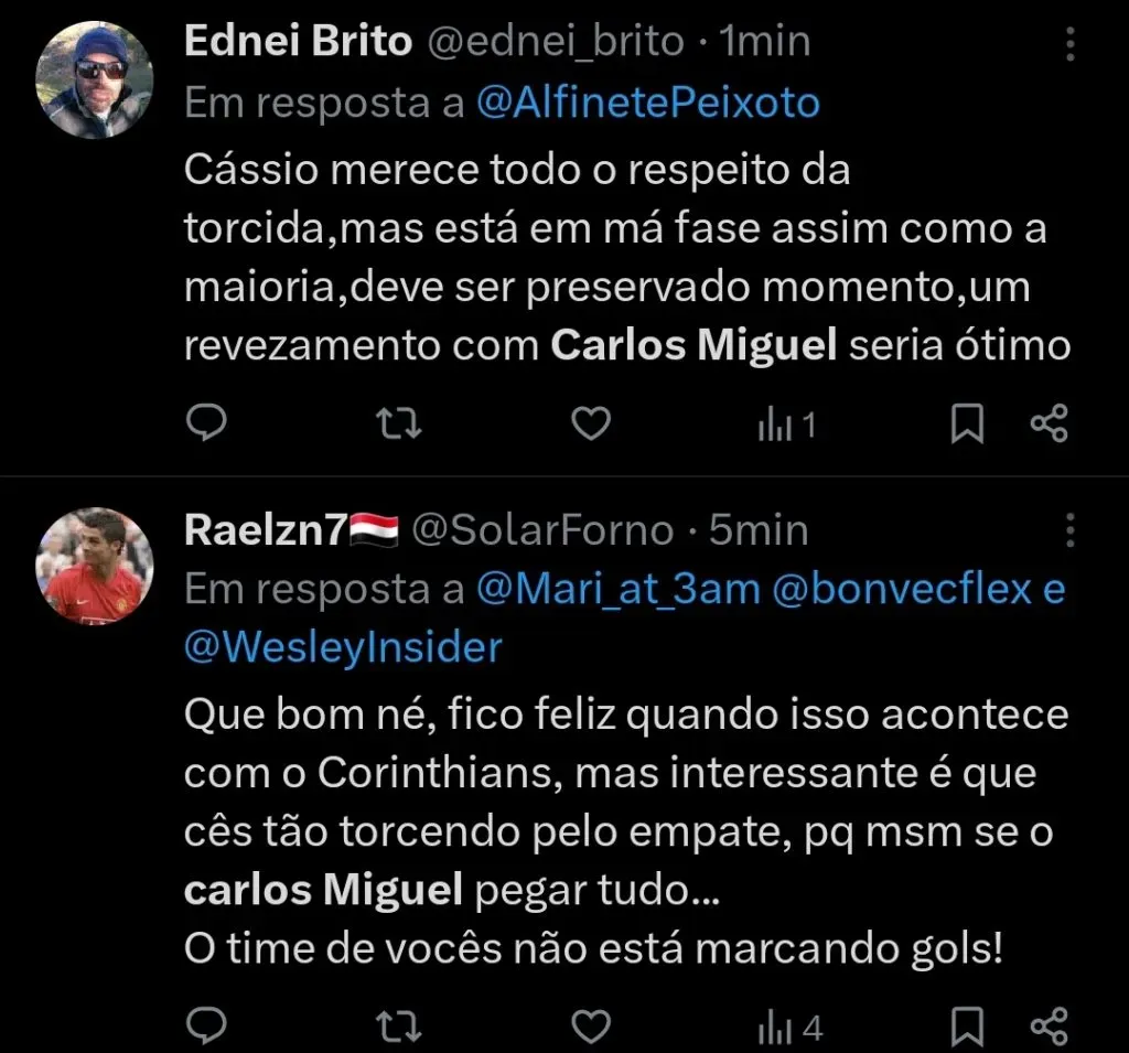 Repercussão via Twitter