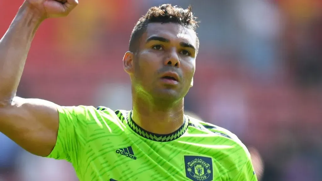 Casemiro surpreende e topa deixar o Manchester United para atuar no Brasil. (Photo by MikeHewitt/Getty Images)