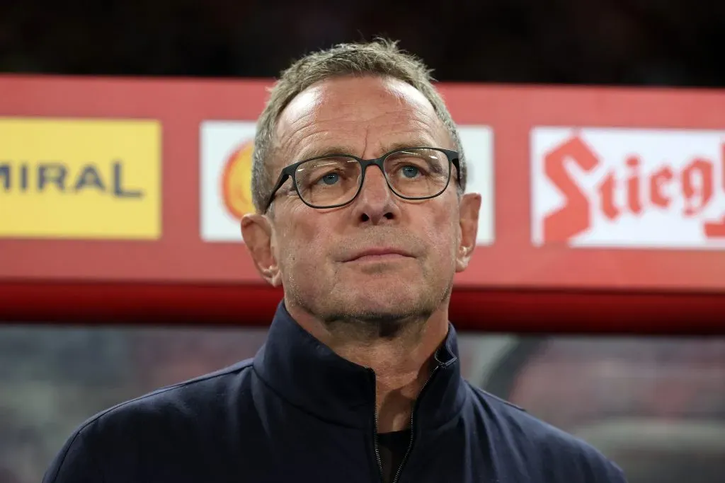 Ralf Rangnick, Head Coach of Austria, (Photo by Alexander Hassenstein/Getty Images)