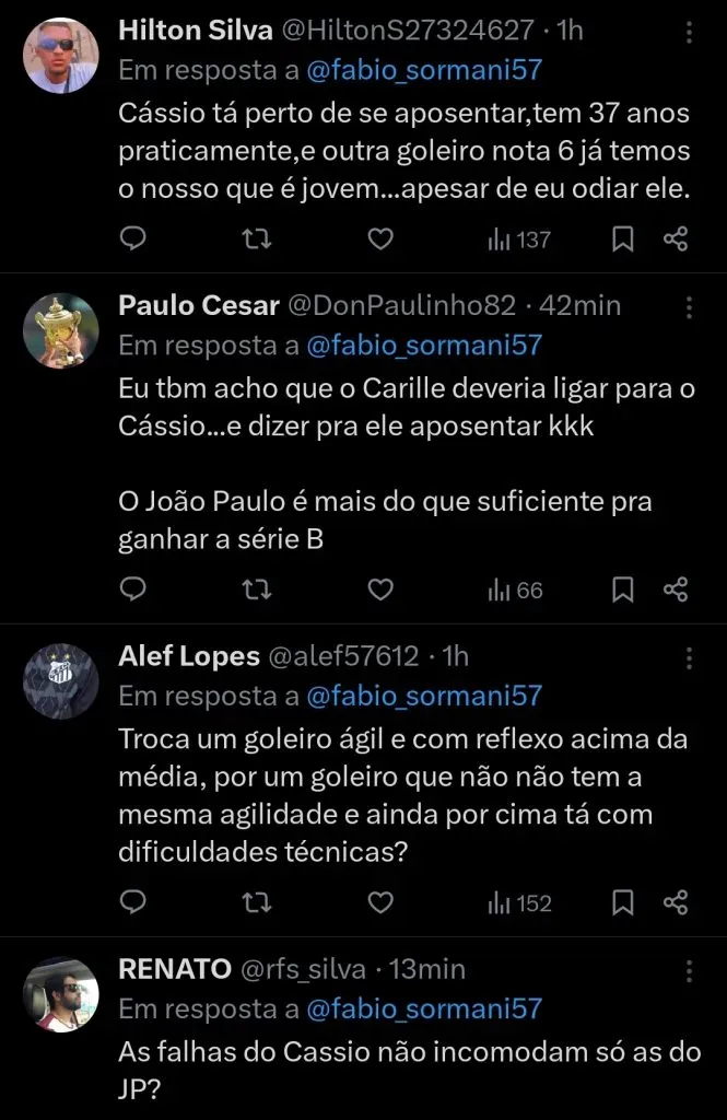 Repercussão via Twitter