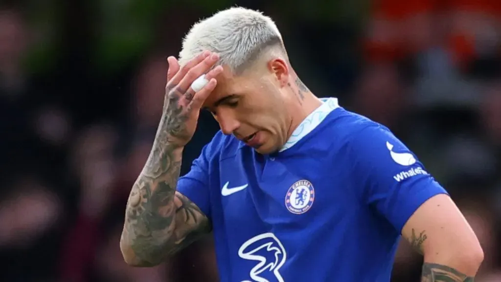 Argentino virou problema no Chelsea (Foto: Marc Atkins/Getty Images)