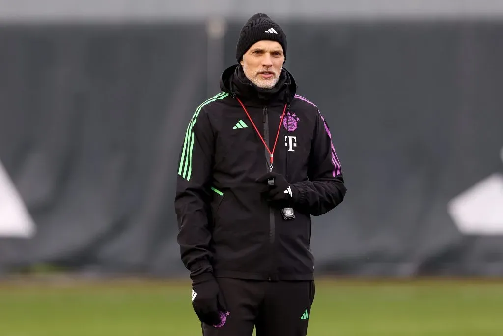 Thomas Tuchel, Head Coach of FC Bayern München  (Photo by Alexander Hassenstein/Getty Images)