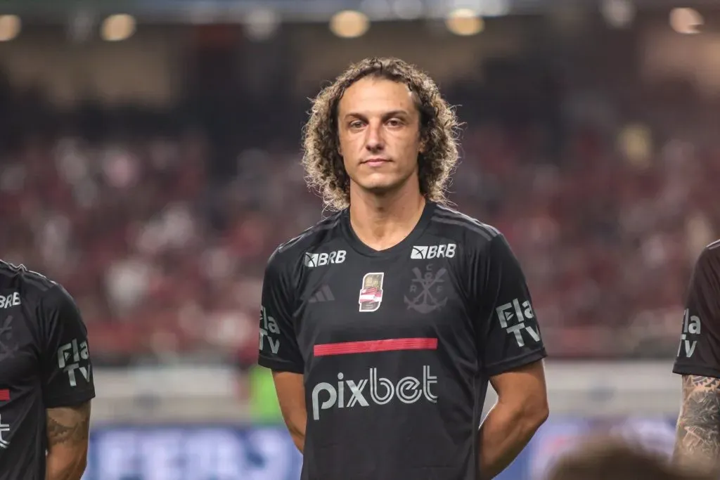 David Luiz está em fim de contrato com o Flamengo. Foto: Fernando Torres/AGIF