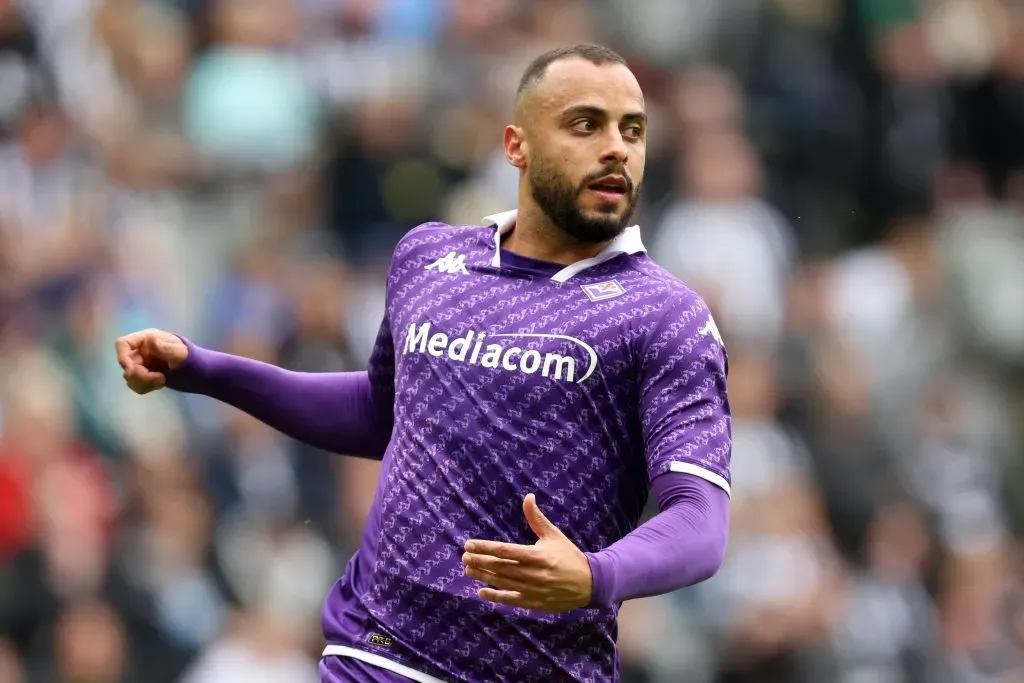 Arthur Cabral nos tempos de Fiorentina. (Photo by George Wood/Getty Images)