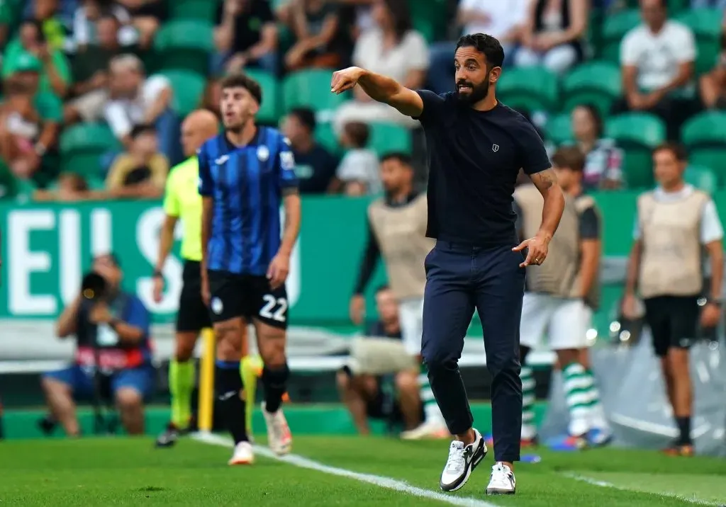 Ruben Amorim, Head Coach of Sporting. (Photo by Gualter Fatia/Getty Images)