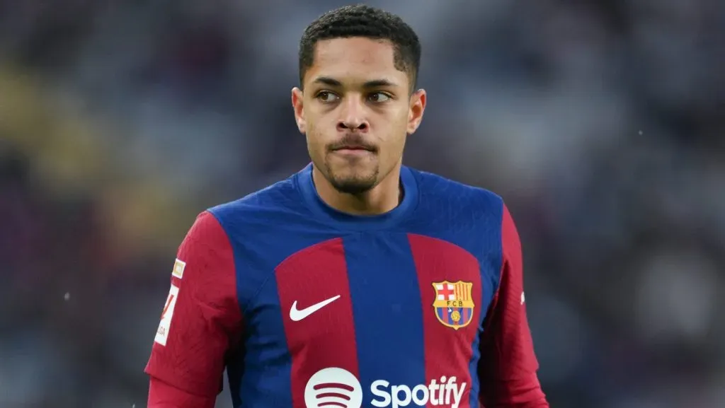Vitor Roque tem futuro incerto no Barcelona (Foto: David Ramos/Getty Images)