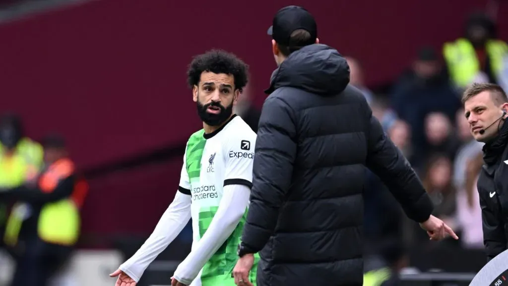 Atacante discutiu com o técnico na última partida (Foto: Justin Setterfield/Getty Images)