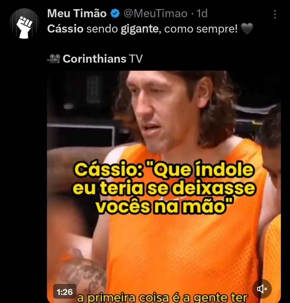 Repercussão via Twitter