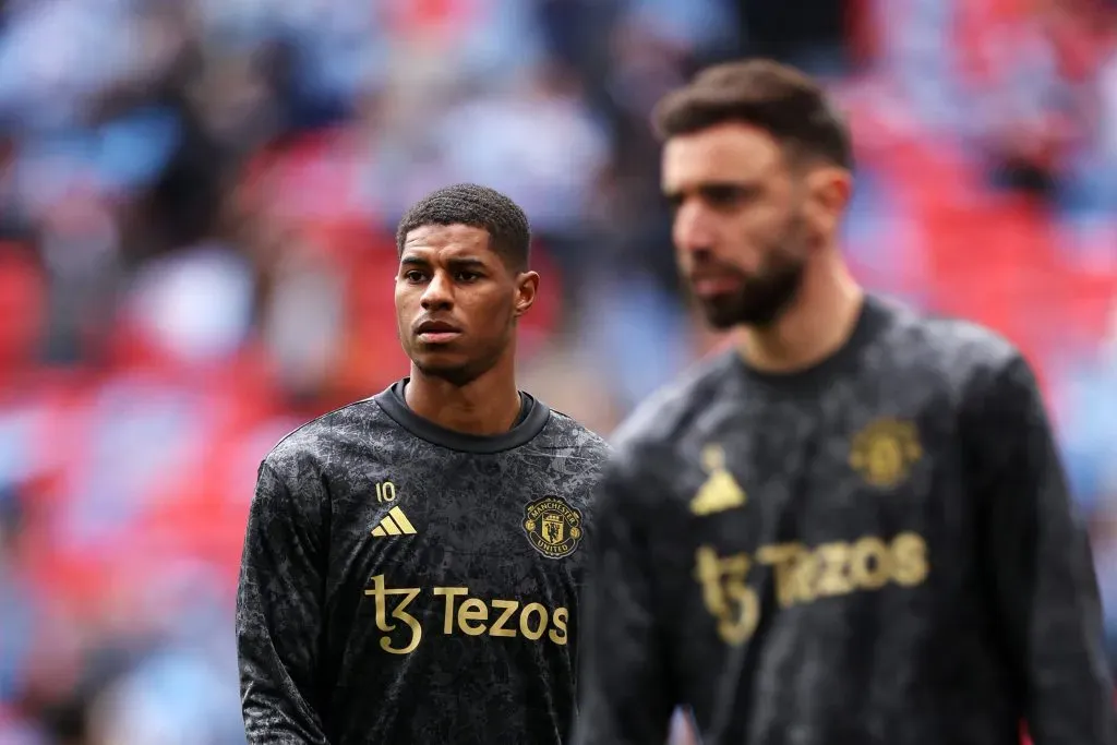 As projeções avaliam Rashford em R$ 328 milhões. Foto: Richard Heathcote/Getty Images