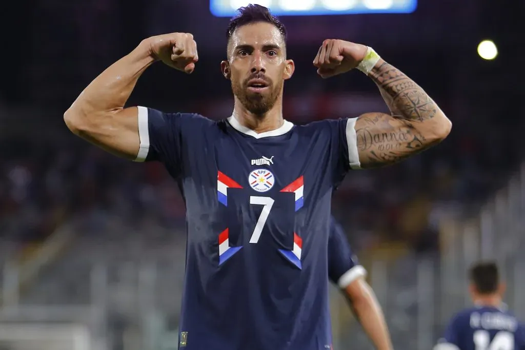 Gabriel em ação pela Seleção. (Photo by Marcelo Hernandez/Getty Images)