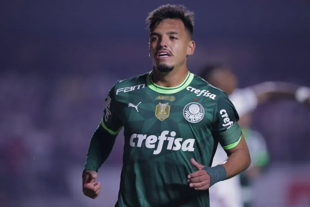 Gabriel Menino pelo Palmeiras. Foto: Ettore Chiereguini/AGIF