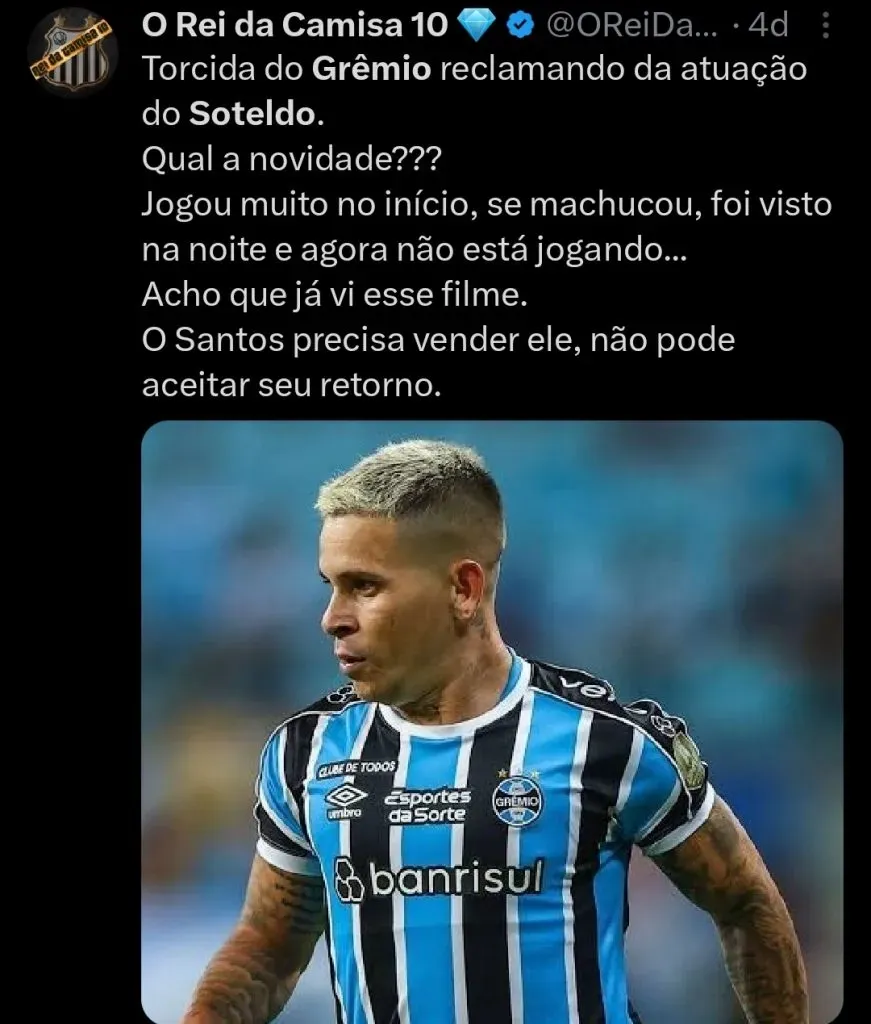 Repercussão via Twitter