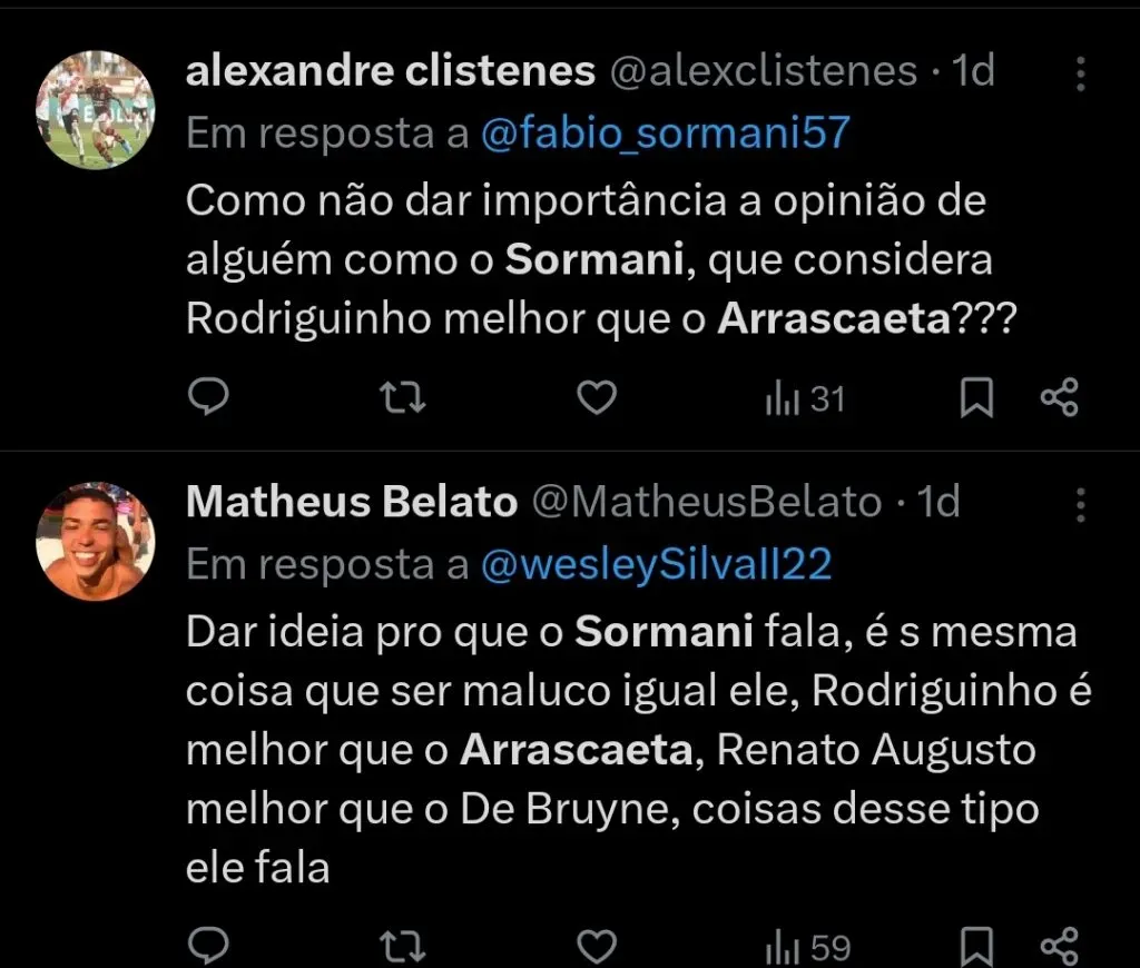 Repercussão via Twitter