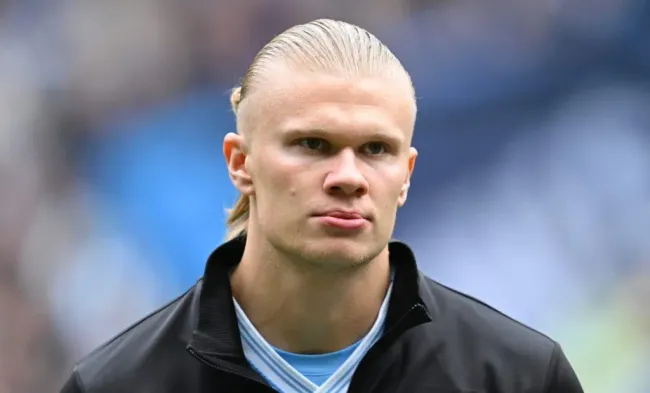 Haaland, atacante do Manchester City. (Photo by Michael Regan/Getty Images)