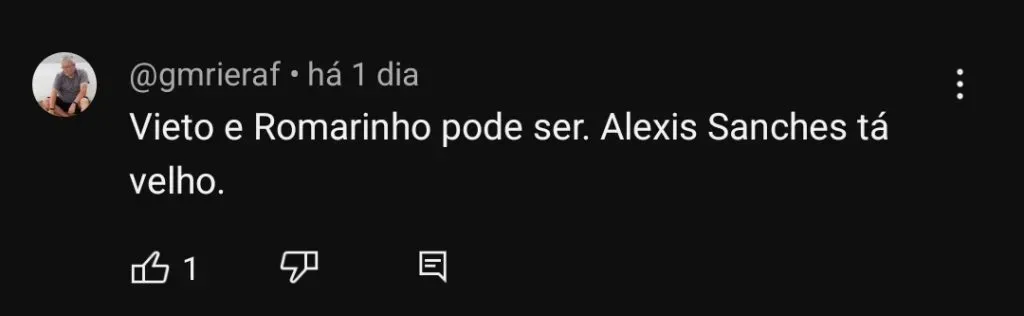 Repercussão via YouTube
