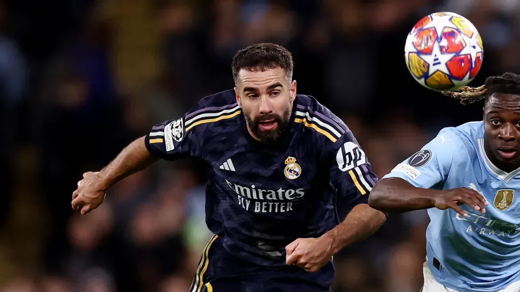 Carvajal fez muitos elogios a Vinícius Júnior (Foto: Naomi Baker/Getty Images)