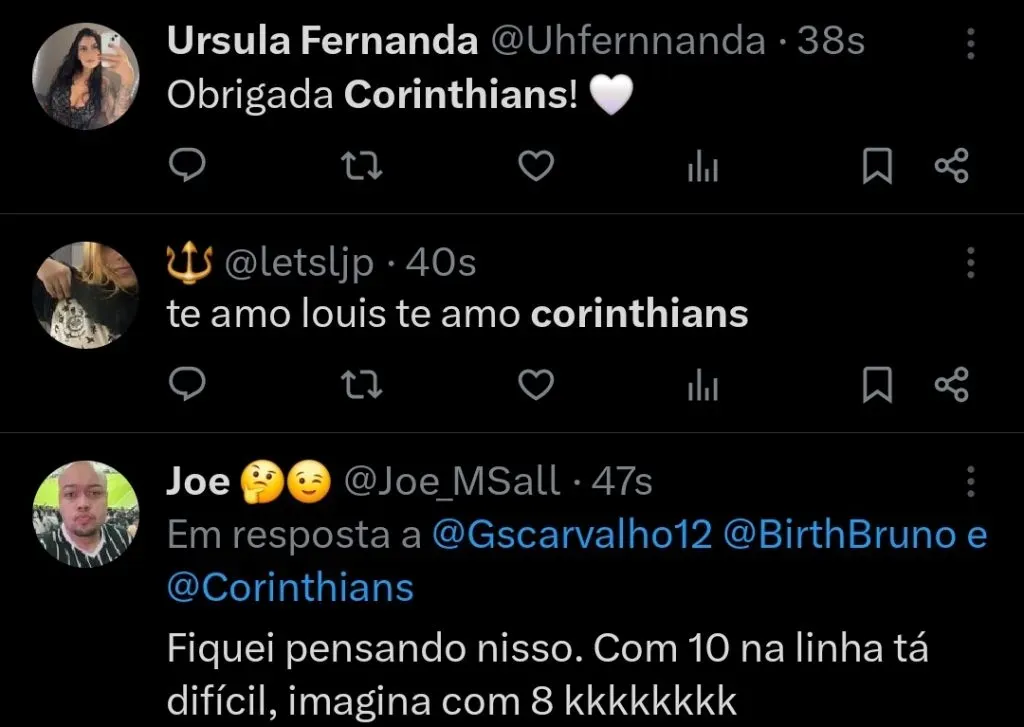 Repercussão via Twitter