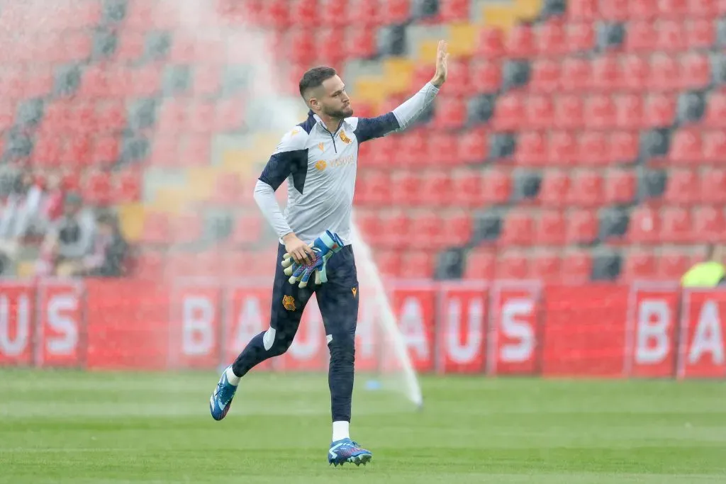 Remiro é destaque no futebol espanhol (Foto: Florencia Tan Jun/Getty Images)