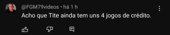 Repercussão via YouTube