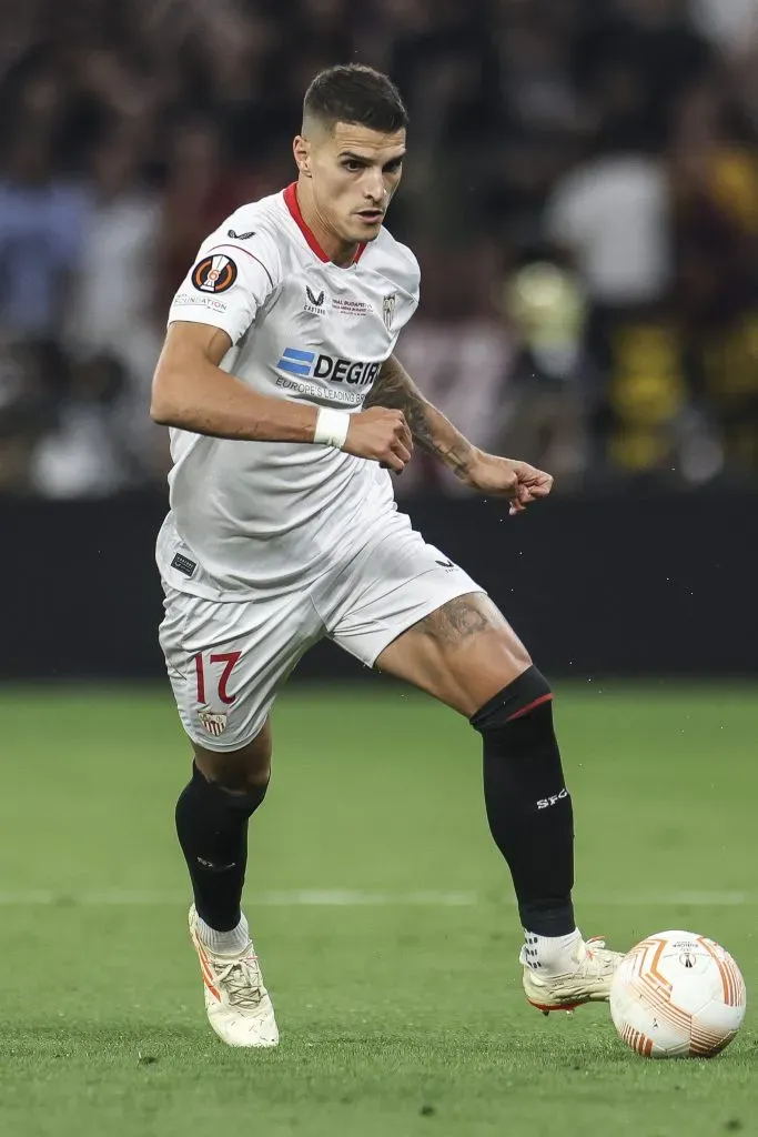 Erik Lamela é canhoto; atleta não jogou em mais da metade do campeonato. Foto: Maja Hitij/Getty Images