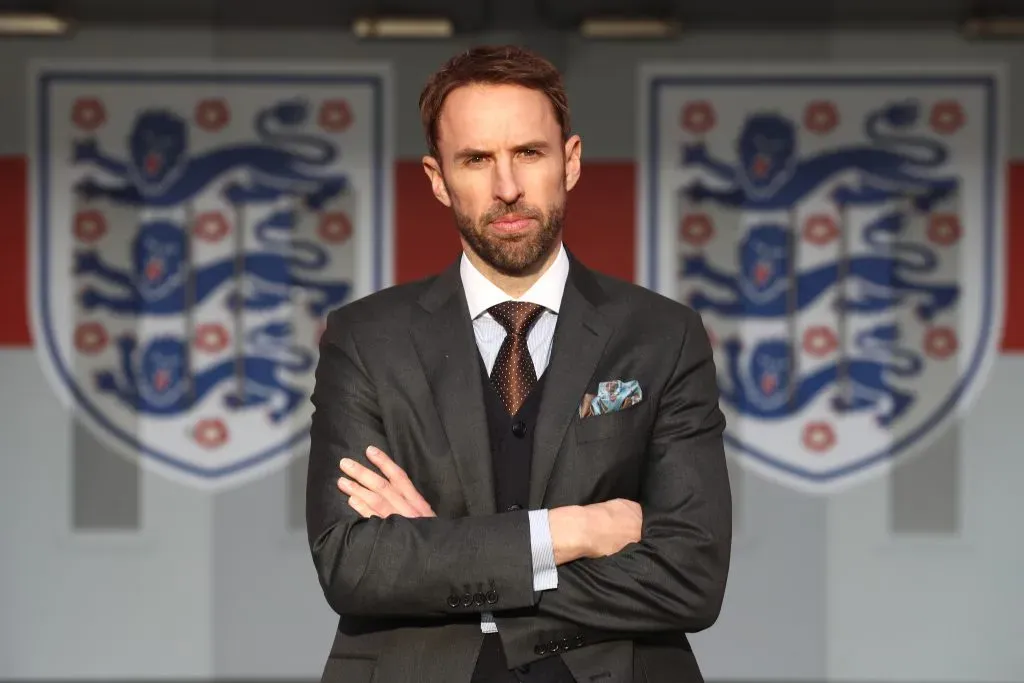 Gareth Southgate . (Photo by Julian Finney/Getty Images)