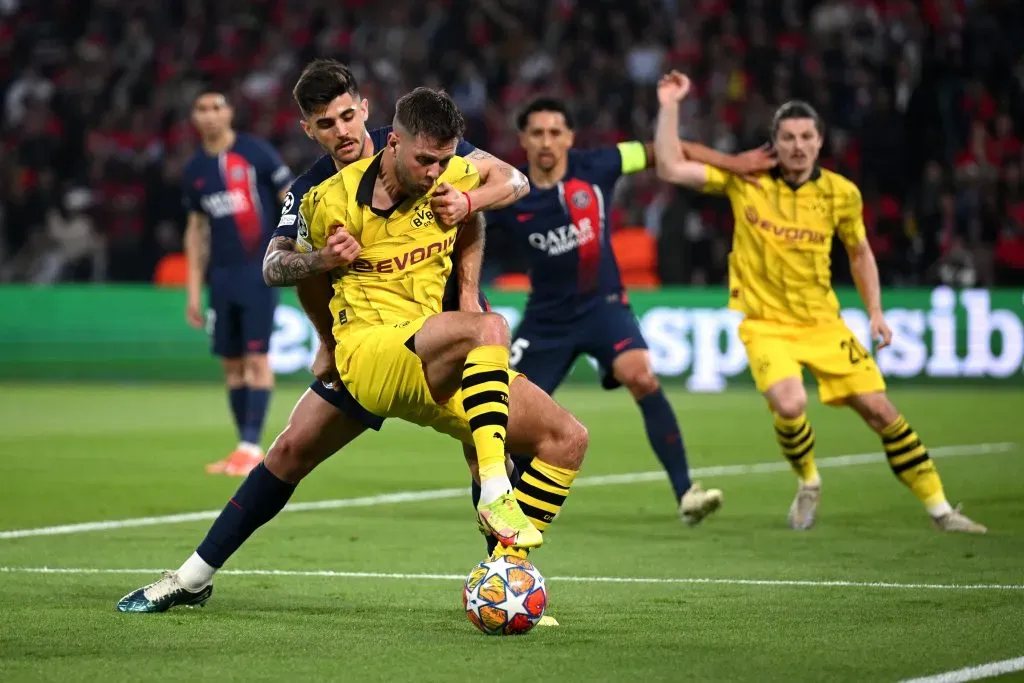 Dortmund deixou o PSG pelo caminho (Foto: Matthias Hangst/Getty Images)