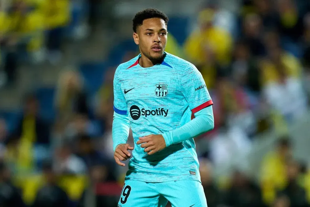 Jogador enfrentando o Las Palmas (Photo by Angel Martinez/Getty Images)