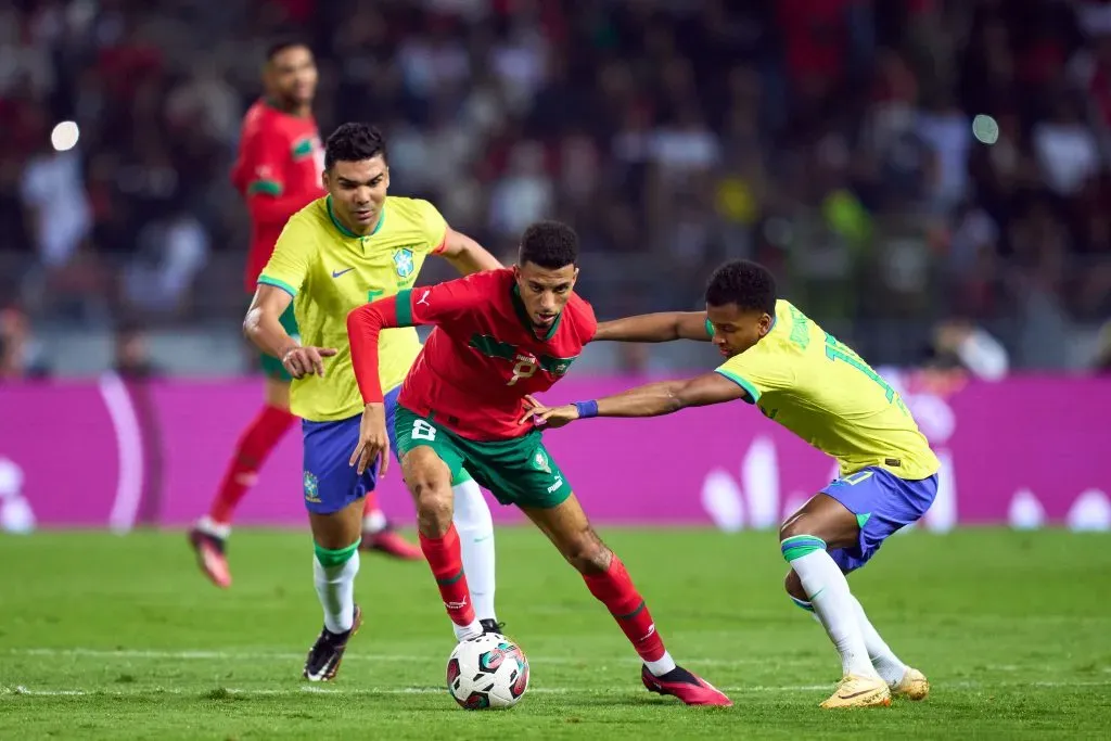 Casemiro fica de fora. (Photo by Alex Caparros/Getty Images)