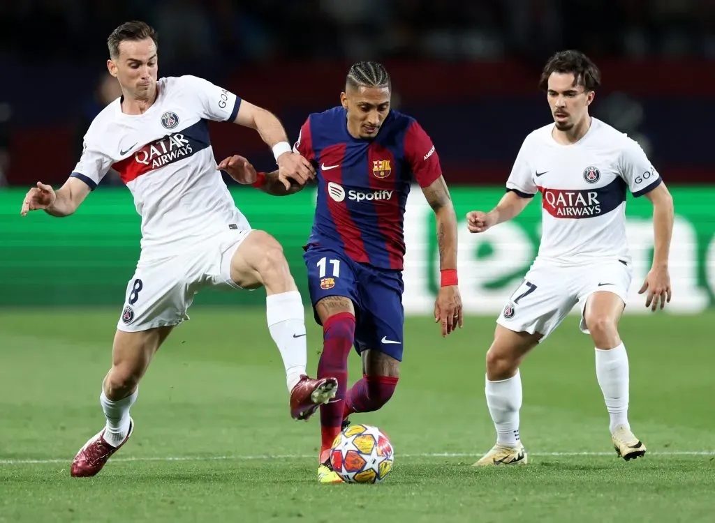 Raphinha é oferecido para a Premier League. (Photo by Clive Brunskill/Getty Images)