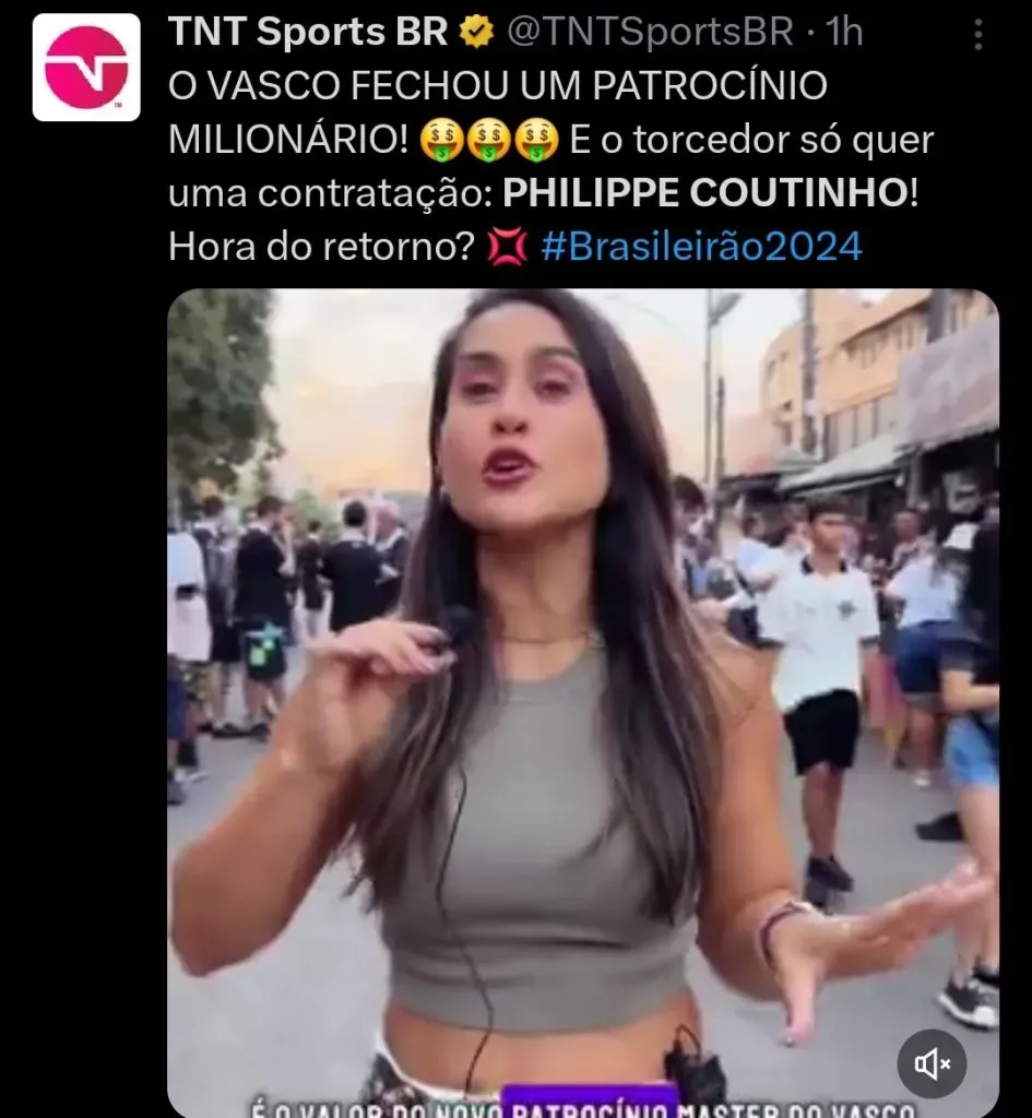 Repercussão via Twitter