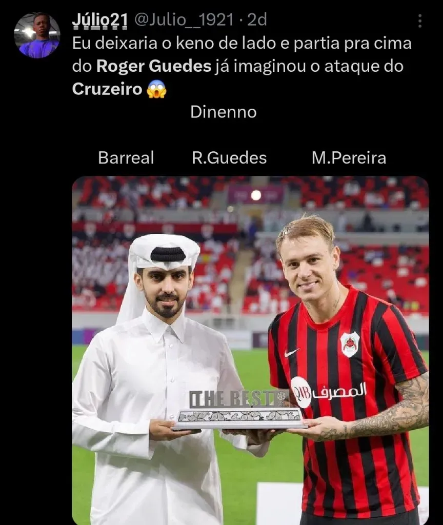 Repercussão via Twitter