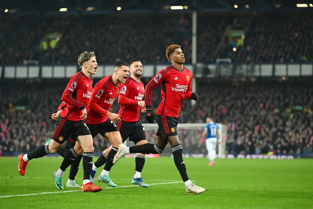 Marcus Rashford of Manchester United. (Photo by Michael Regan/Getty Images)