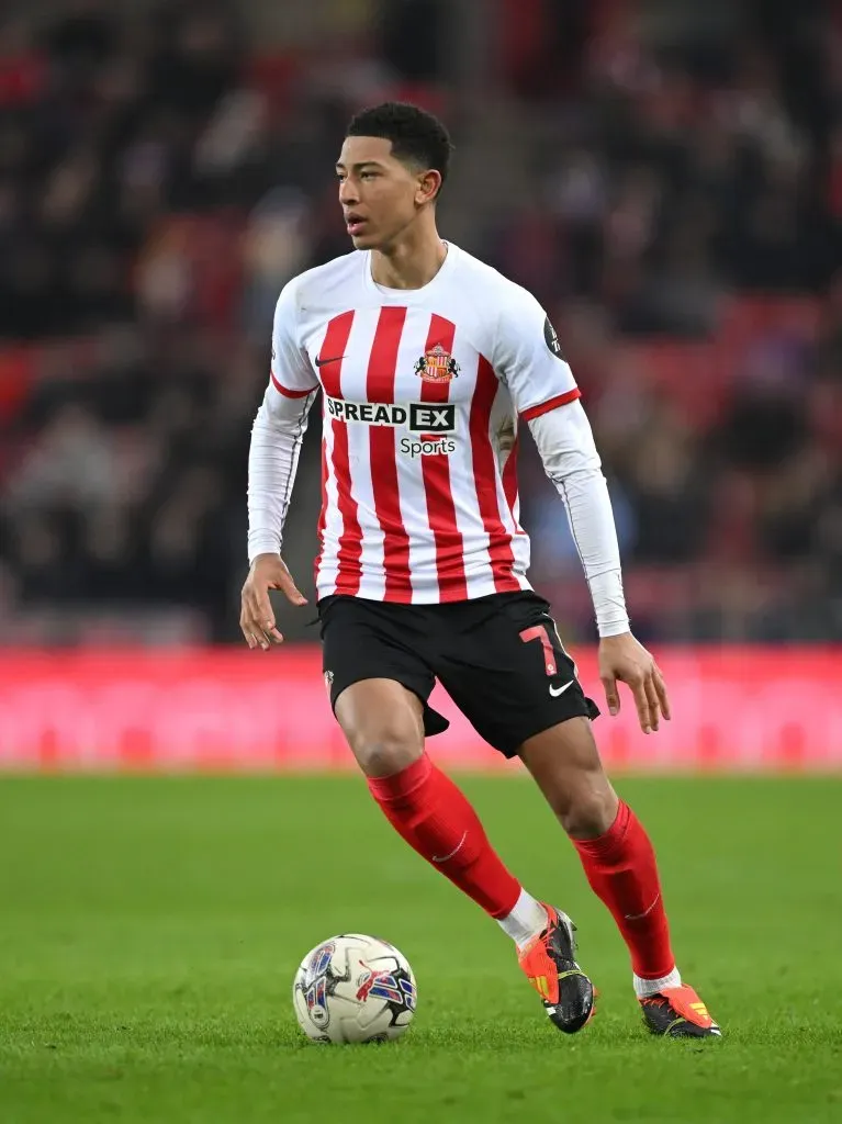Jobe Bellingham chama a atenção no mercado de transferências. Foto: Stu Forster/Getty Images