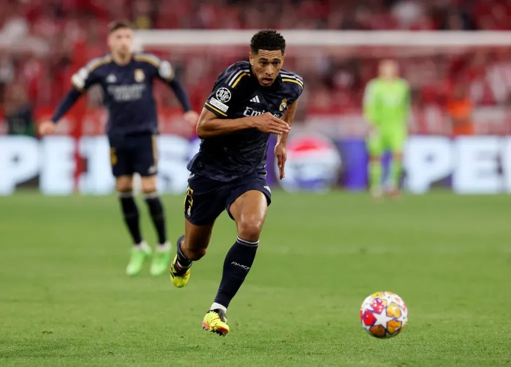 Jude Bellingham of Real Madrid. (Photo by Alexander Hassenstein/Getty Images)