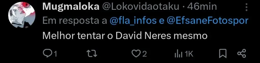 Repercussão via Twitter