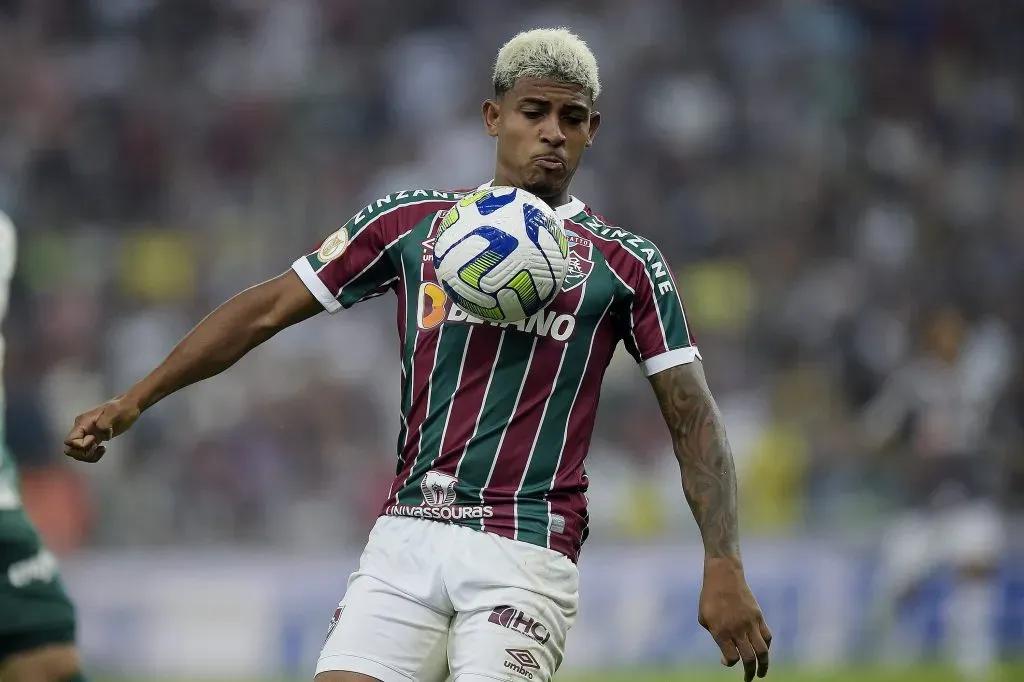 John Kennedy em ação pelo Fluminense. (Photo by Alexandre Loureiro/Getty Images)