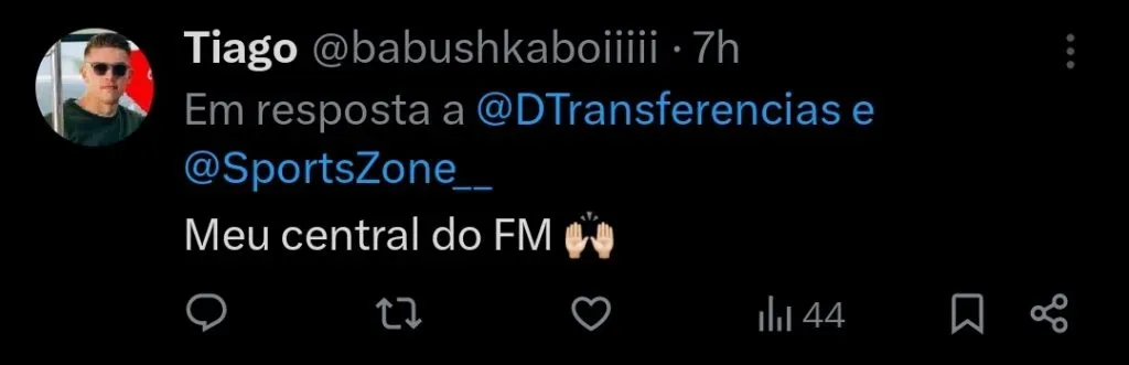 Repercussão via Twitter